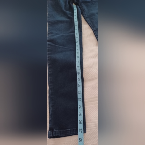 Simply Vera Vera Wang Denim sz 0 Skinny Mid-Rise Dark Blue Jeans - Picture 8 of 13